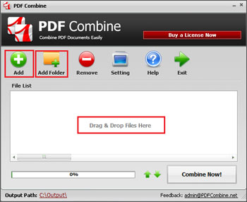 Add PDF Files